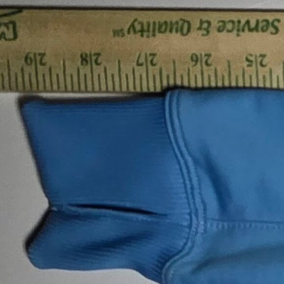 Nike Dri Fit Womens Light Blue 1/2 Zippered Hooded Athletic Pullover Size XS - Picture 9 of 14